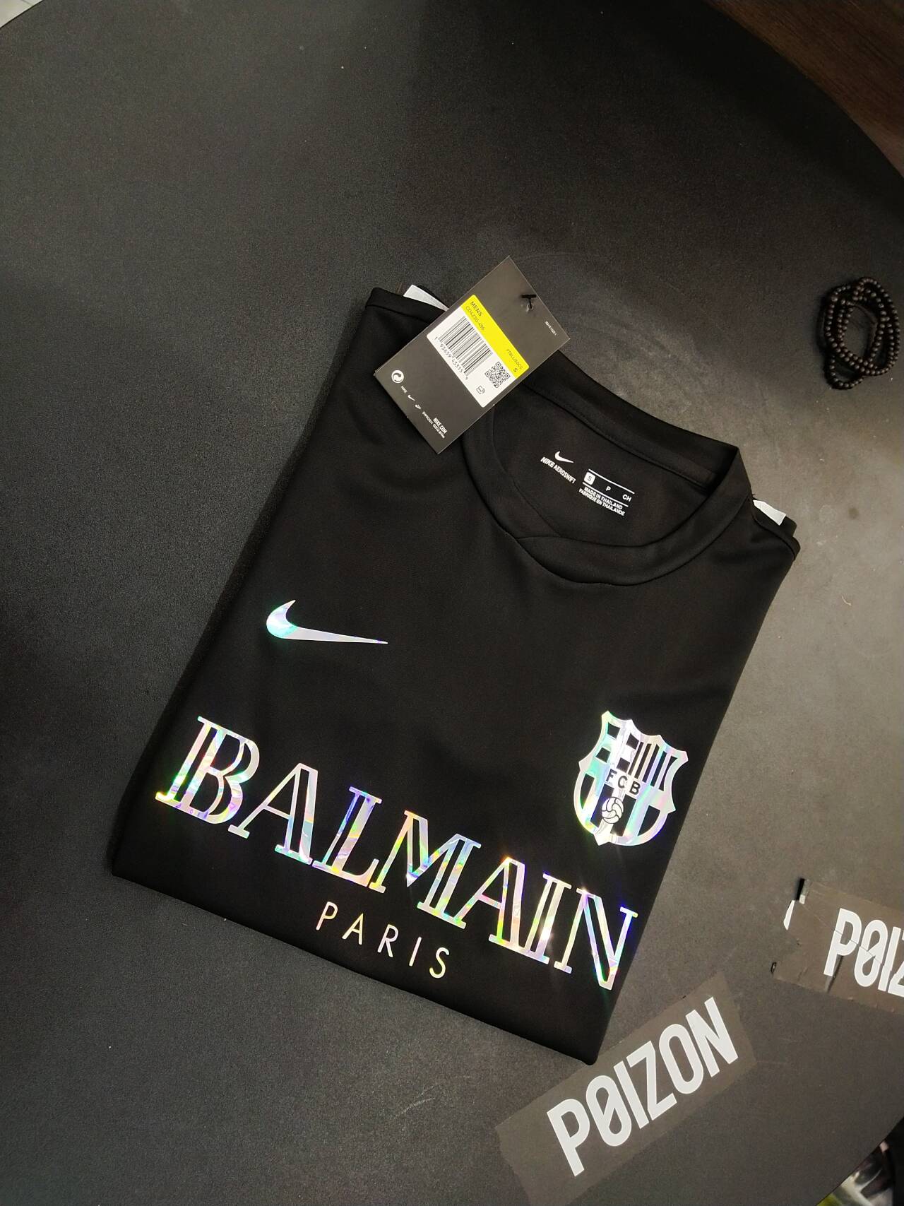 FC BARCELONE - MAILLOT BALMAIN - NOIR