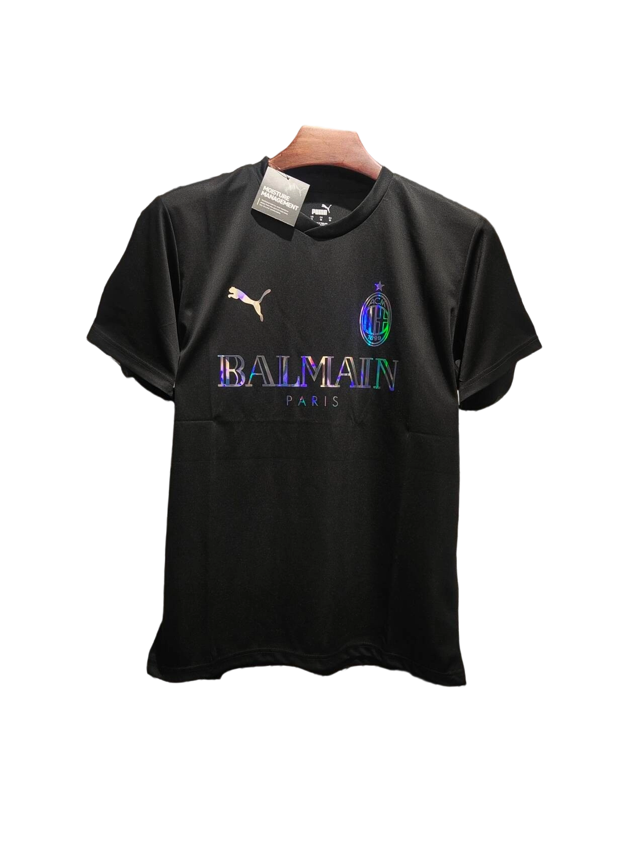 AC MILAN - MAILLOT BALMAIN - NOIR