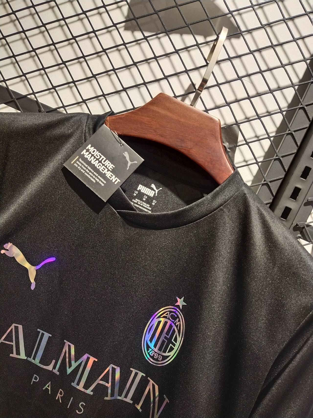 AC MILAN - MAILLOT BALMAIN - NOIR