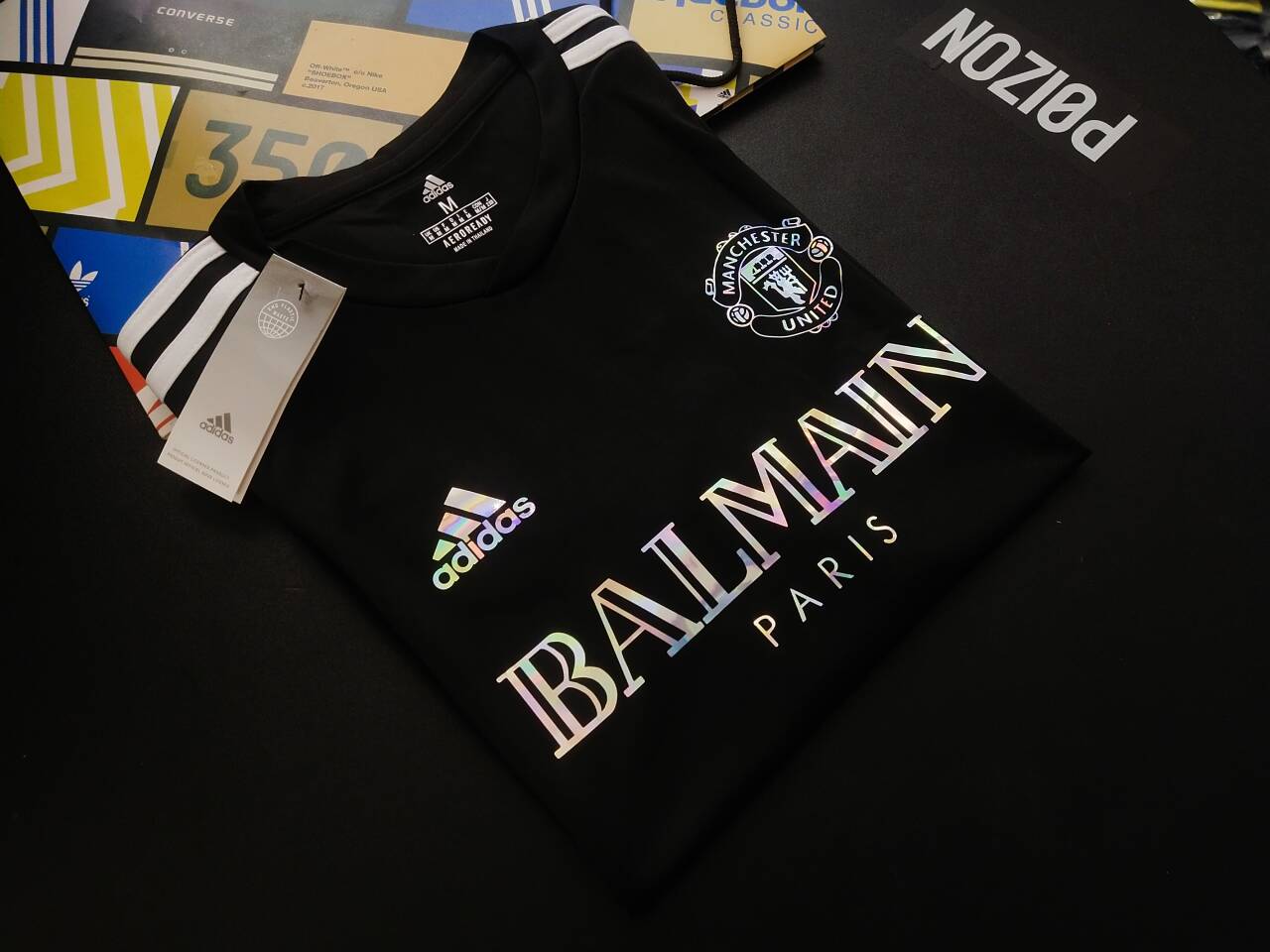 MANCHESTER UNITED - MAILLOT BALMAIN - NOIR