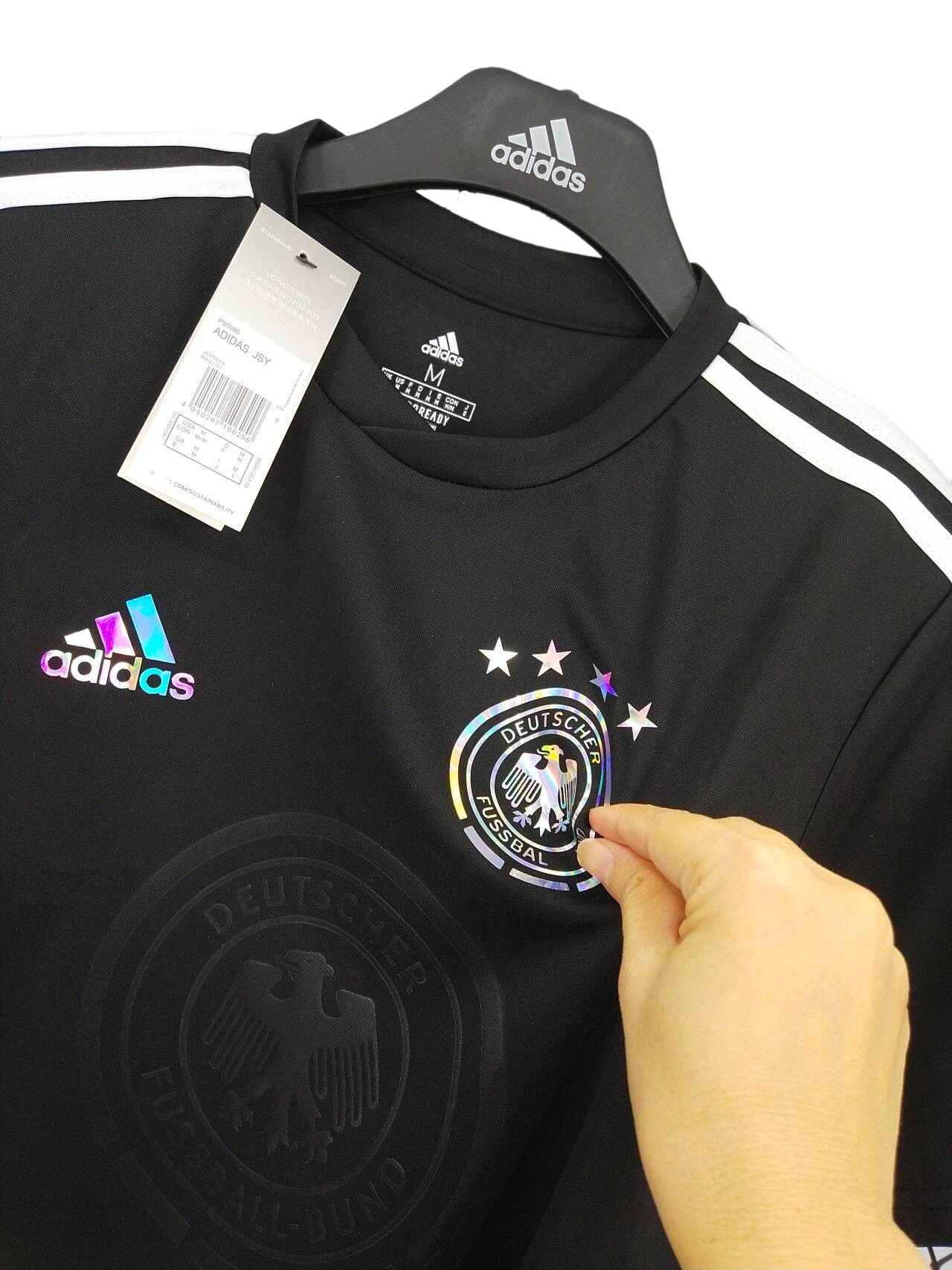 ALLEMAGNE - MAILLOT BALMAIN - NOIR