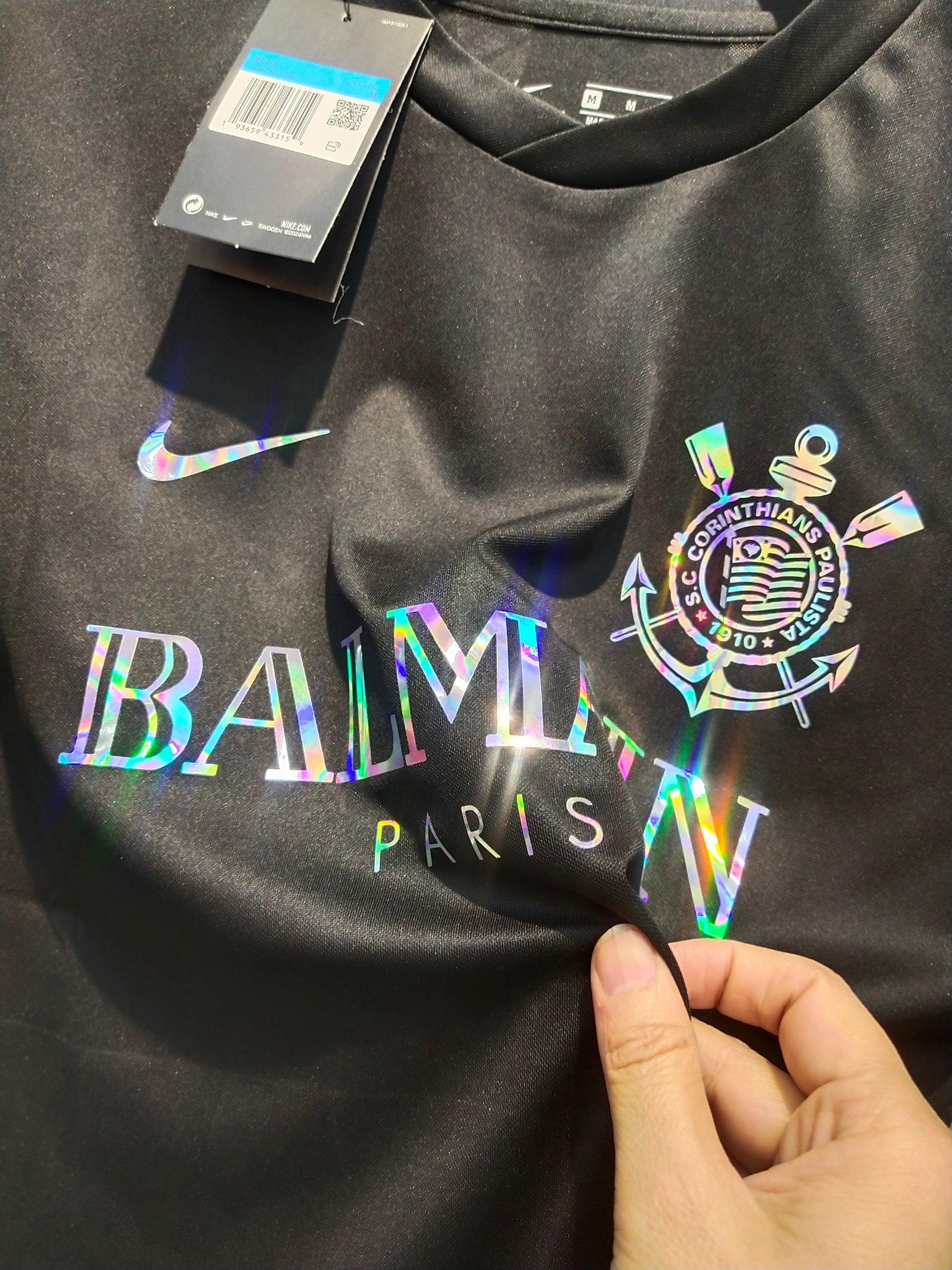 SC CORINTHIANS - MAILLOT BALMAIN - NOIR